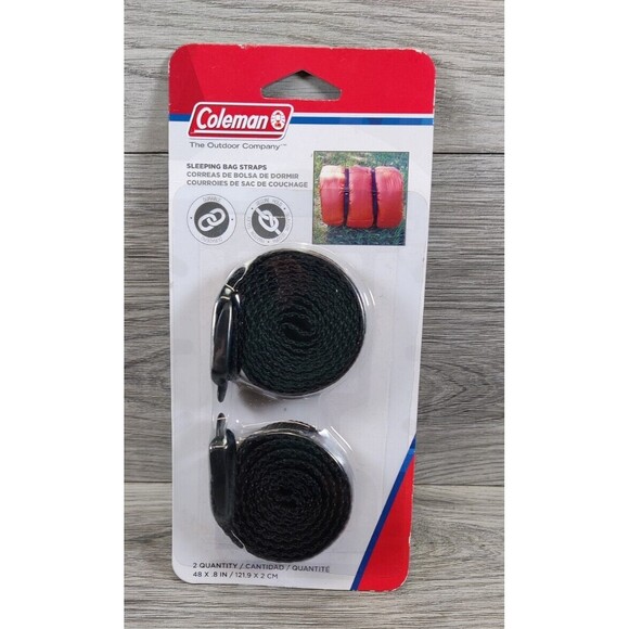 Coleman Sleeping Bag Straps 3/4” x 48” Easily Adjusted, New-Camping, Outdoors - Picture 1 of 2